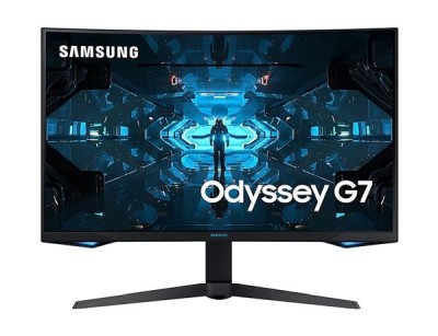 32" Samsung C32G75 Odyssey G7, Curved VA QLED 2560x1440, 1 ms, 240Hz G-Sync, 1000R, HDR600, höjdjusterbar, pivot, HDMI/2xDP, USB 3.2-hub#1