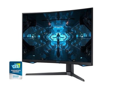 32" Samsung C32G75 Odyssey G7, Curved VA QLED 2560x1440, 1 ms, 240Hz G-Sync, 1000R, HDR600, höjdjusterbar, pivot, HDMI/2xDP, USB 3.2-hub#2