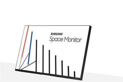 32" Samsung Space Monitor S32R750, VA 4K/3840x2160, 4 ms, höjdjusterbar, HDMI/miniDP#3