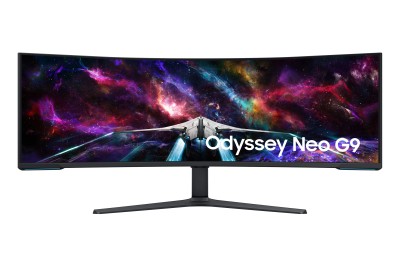 57" Samsung S57CG952NU Odyssey Neo G9, Curved VA 7680x2160, 1 ms, 240Hz, 1000R, HDR10+, höjdjusterbar, 3xHDMI/DP, USB 3.2-hubb