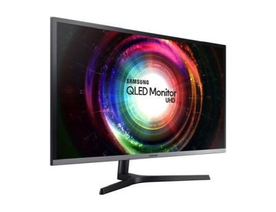 31.5" Samsung U32H850UMU, VA QLED 4K/3840x2160, 4 ms, höjdjusterbar, pivot, 2xHDMI/DP/MiniDP#2