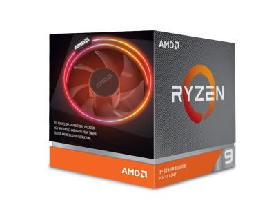 AMD Ryzen 9 3900X 12-Core 24-Thread (105W), 3,8/4,6 GHz, 64 MB cache, Socket AM4, boxad med Wraith Prism-kylare