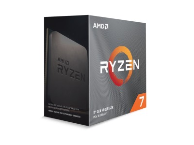 AMD Ryzen 7 3800XT 8-Core 16-Thread (105W), 3,9/4,7 GHz, 32 MB cache, Socket AM4, boxad utan kylare