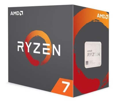 AMD Ryzen 7 1800X 8-Core 16-Thread (95W), 3,6/4,0 GHz, Socket AM4, boxad utan kylare
