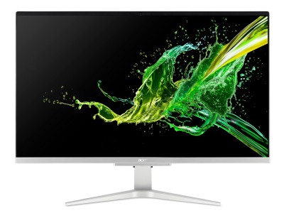 Acer C27-962, 27" Full HD, Intel Core i5-1035G1, 8 GB, 512 GB PCIe SSD, GeForce MX130, WiFi 5, Bluetooth, Win10, inkl. trådlöst tangentbord och mus#1