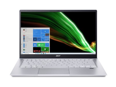 Acer Swift X SFX14-41G, 14" Full HD IPS matt, AMD Ryzen 7 5800U, 16 GB, 512 GB PCIe SSD, GeForce RTX3050Ti, WiFi 6, bakbelyst tangentbord, Win11 - Steam Blue#1