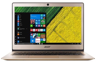 Acer Swift 1, 13.3" Full HD IPS matt, Intel Pentium N4200, 4 GB, 128 GB SSD, WiFi 5, Bluetooth, kamera, Win10 - Guld#1