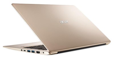 Acer Swift 1, 13.3" Full HD IPS matt, Intel Pentium N4200, 4 GB, 128 GB SSD, WiFi 5, Bluetooth, kamera, Win10 - Guld#3