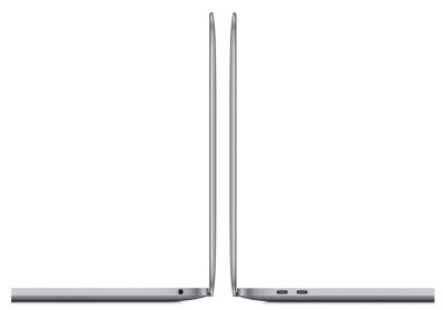 Apple MacBook Pro 13 tum (2020) med Touch Bar, Intel Quad-Core i7 2,3 GHz, 32 GB minne, 2 TB SSD, Iris Plus Graphics - Rymdgrå#4