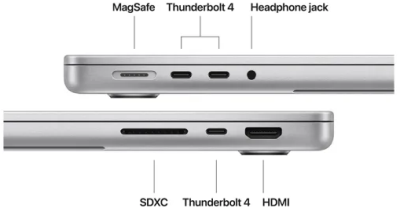 Apple MacBook Pro 14 tum, M5 10-Core CPU 10-Core GPU, 16 GB minne, 512 GB SSD - Silver#3