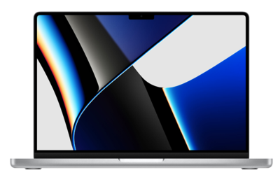 Apple MacBook Pro 14 tum, M1 Pro 8-Core CPU 14-Core GPU, 16 GB minne, 512 GB SSD - Silver#1