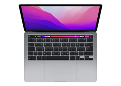 Apple MacBook Pro (2022) 13.3 tum, Apple M2 8-core CPU 10-core GPU, 16 GB, 256 GB SSD - Rymdgrå#2