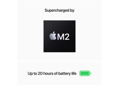 Apple MacBook Pro (2022) 13.3 tum, Apple M2 8-core CPU 10-core GPU, 24 GB, 512 GB SSD - Rymdgrå#3