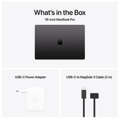 Apple MacBook Pro 16 tum, M4 Pro 14-Core CPU 20-Core GPU, 48 GB minne, 512 GB SSD - Rymdsvart#4