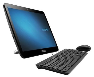 Asus AIO A4110-BD178X, 15.6" HD touch, Intel Celeron J3160, 4 GB, 128 GB SSD, kamera, WLAN-ac, Bluetooth, Win10, inkl. tangentbord och mus