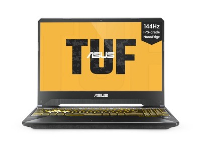Asus TUF Gaming FX505DT-HN549T, 15.6" Full HD 144Hz matt, AMD Ryzen 5 3550H, 16 GB, 512 GB PCIe SSD, GeForce GTX1650, WiFi 5, bakbelyst tangentbord, Win10#1