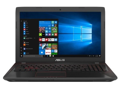 Asus FX553VD-DM199T, 15.6" Full HD matt, Intel Core i5-7300HQ, 8 GB, 256 GB SSD, GeForce GTX1050, WiFi 5, Bluetooth, kamera, bakbelyst tangentbord, Win10, DEMOEX#2