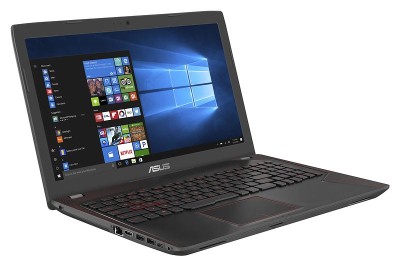 Asus FX553VD-DM199T, 15.6" Full HD matt, Intel Core i5-7300HQ, 8 GB, 256 GB SSD, GeForce GTX1050, WiFi 5, Bluetooth, kamera, bakbelyst tangentbord, Win10, DEMOEX#3