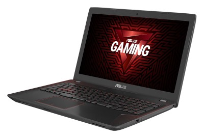 Asus FX553VD-DM199T, 15.6" Full HD matt, Intel Core i5-7300HQ, 8 GB, 256 GB SSD, GeForce GTX1050, WiFi 5, Bluetooth, kamera, bakbelyst tangentbord, Win10, DEMOEX#1