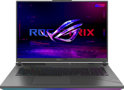 Asus ROG Strix G18 G814JVR-N6020W, 18" QHD+ IPS matt 240Hz G-Sync, Intel Core i9-14900HX, 16 GB, 1 TB PCIe SSD, GeForce RTX4060, WiFi 6E, bakbelyst RGB-tangentbord, Win11