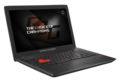 Asus ROG Strix GL553VD-FY230T, 15.6" Full HD IPS matt, Intel Core i5-7300HQ, 8 GB, GeForce GTX1050, 256 GB SSD, WiFi 5, Bluetooth, kamera, bakgrundsbelyst tangentbord, Win10