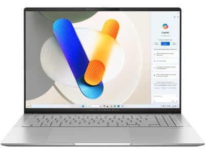 Asus Vivobook S16 M5606KA-RI063W, 16" 2.8K OLED 120Hz, AMD Ryzen AI 7 350, 24 GB, 1 TB PCIe SSD, WiFi 6E, bakbelyst RGB-tangentbord, Win11#1