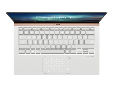 Asus Zenbook UM433DA-PURE2X, 14" Full HD IPS matt, AMD Ryzen 7 Pro 3700U, 16 GB, 512 GB PCIe SSD, Radeon Vega 10, WiFi 5, bakbelyst tangentbord, NumberPad, Win10 - Silver#4