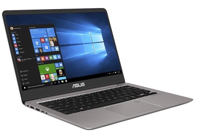 Asus Zenbook UX410UA-GV028T, 14" Full HD IPS matt, Intel Core i5-7200U, 8 GB, 256 GB SSD, WiFi 5, Bluetooth, kamera, bakbelyst tangentbord, Win10