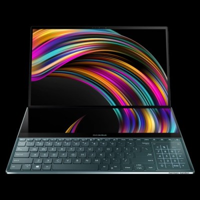 Asus Zenbook Pro Duo UX581LV-H2014R, 15.6" UHD OLED touch, Intel Core i9-10980HK, 32 GB, 1 TB PCIe SSD, GeForce RTX2060, WiFi 6, bakbelyst tangentbord, ScreenPad+, Win10 Pro#2