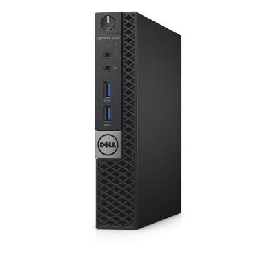 Dell Optiplex 3050 Micro MFF, Intel Core i3-7100T, 4 GB, 128 GB SSD, Win10 Pro, WiFi, Bluetooth, inkl. tangentbord och mus, 1 års garanti NBD