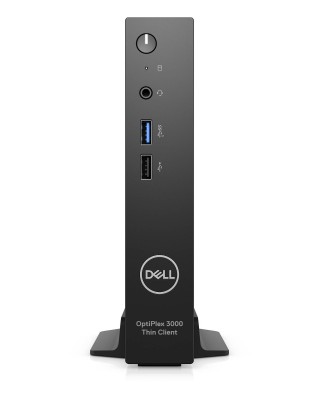 Dell Optiplex 3000 Thin Client, Intel Celeron N5105, 4 GB, 32 GB eMMC, Dell ThinOS, WiFi 5, Bluetooth, 3 års ProSupport