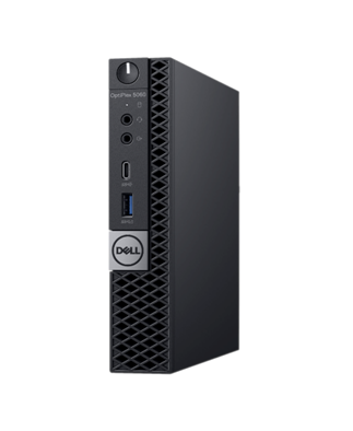 Dell Optiplex 5060 Micro MFF, Intel Core i5-8500T, 16 GB, 256 GB SSD, Win11 Pro, Refurbished Grade A