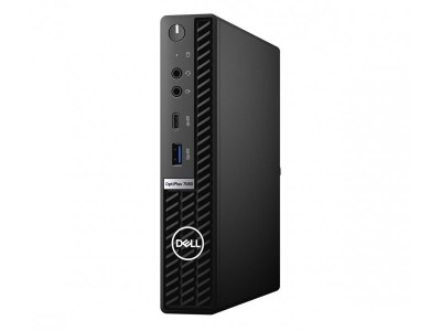 Dell Optiplex 7080 Micro MFF, Intel Core i7-10700T, 16 GB, 256 GB PCIe SSD, Win10 Pro, WiFi 6, Bluetooth, inkl. tangentbord och mus, 3 års på-platsen-garanti#1