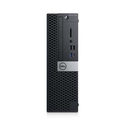 Dell Optiplex 7060 SFF, Intel Core i7-8700, 8 GB, 256 GB SSD, DVDRW, Win10 Pro, inkl. tangentbord och mus, 3 års garanti NBD