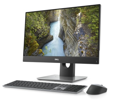 Dell Optiplex 5400 AIO, 23.8" Full HD VA, Intel Core i5-12500, 8 GB, 256 GB SSD, kamera, WiFi 6E, Bluetooth, Win10 Pro+Win11 Pro, inkl. tangentbord och mus, 3 års på-platsen-garanti