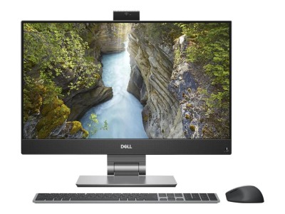 Dell Optiplex 7400 AIO, 23.8" Full HD VA touch, Intel Core i5-12500, 16 GB, 256 GB SSD, kamera, WiFi 6E, Bluetooth, Win10 Pro, inkl. trådlöst tangentbord och mus