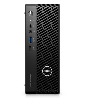 Dell Precision 3260 Compact USFF, Intel Core i7-12700, 16 GB, 512 GB PCIe SSD, Quadro T1000, Win10 Pro+Win11 Pro, inkl. tangentbord och mus, 3 års på-platsen-garanti