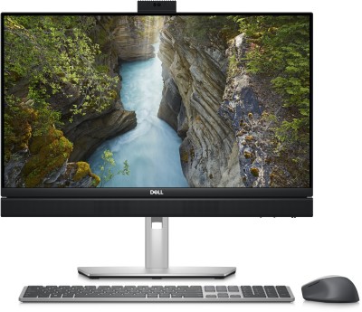 Dell Optiplex 7410 Plus AIO, 23.8" Full HD IPS touch, Intel Core i5-13500, 16 GB, 512 GB SSD, kamera, WiFi 6E, Bluetooth, Win10 Pro, inkl. trådlöst tangentbord och mus