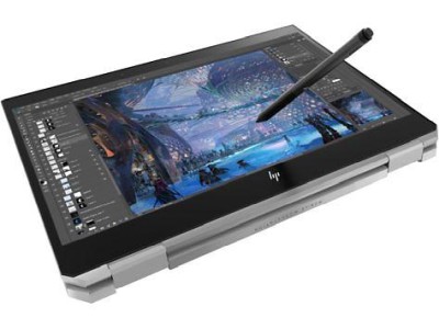 HP Zbook Studio x360 G5 Mobile Workstation, 15.6" UHD IPS touch, Intel Core i7-9750H, 32 GB, 1 TB PCIe SSD, Quadro P2000, WiFi 5, bakbelyst tangentbord, Win10 Pro#4