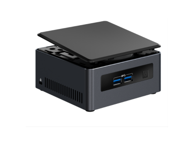 Intel BLKNUC7i7DNH2E NUC, Core i7-8650U, UHD Graphics 620, DDR4 SO-DIMM, M.2+2.5" SATA, 2xHDMI, 4xUSB 3.0, WLAN-ac, Bluetooth#3