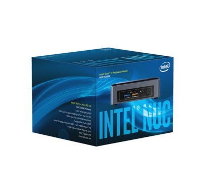 Intel BOXNUC7i3BNK NUC, Core i3-7100U, HD Graphics 620, DDR4 SO-DIMM, M.2, HDMI, MicroSD, USB-C 3.1 Gen2, WLAN-ac, Bluetooth#3