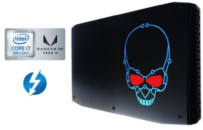 Intel BOXNUC8I7HVK2 NUC, Core i7-8809G, Radeon RX Vega M GH Graphics, 2xDDR4 SO-DIMM, 2xM.2, HDMI/2xMiniDP, USB-C, kortläsare, WLAN-ac, Bluetooth#1