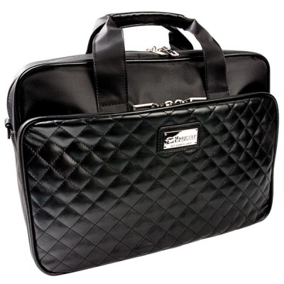 Krusell Avenyn Laptop Bag, konstläder, upp till 16" - Svart