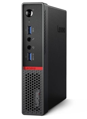 Lenovo ThinkCentre M700 Tiny USFF, Intel Core i5-6400T, 8 GB, 256 GB SSD, WiFi 5, Bluetooth, Win10 Pro, inkl. mus och tangentbord