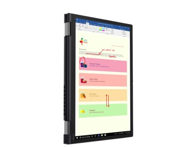 Lenovo ThinkPad L13 Yoga G2, 13.3" Full HD IPS touch, Intel Core i7-1165G7, 16 GB, 512 GB PCIe SSD, WiFi 6, bakbelyst tangentbord, Win10 Pro#3