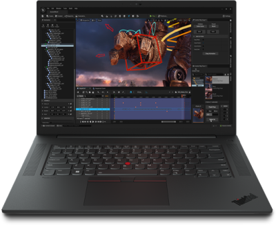 Lenovo ThinkPad P1 G6, 16" QHD+ IPS matt 165Hz, Intel Core i7-13700H, 32 GB, 1 TB PCIe SSD, RTX2000, WiFi 6E, bakbelyst tangentbord, Win11 Pro, 3 års Premier Support