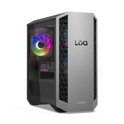 Lenovo LOQ Tower 26ADR10, AMD Ryzen 7 8745HX, 16 GB, 512 GB PCIe SSD, GeForce RTX5050, WiFi 6, Bluetooth 5.2, Win11 Home, 2 års garanti#1