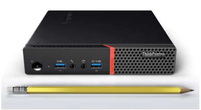 Lenovo ThinkCentre M700 Tiny USFF, Intel Core i7-6700T, 8 GB, 256 GB SSD, Win10 Pro, Refurbished Grade A, 2 års garanti