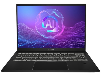 MSI Summit A16 AI+, 16" QHD+ IPS touch 165Hz, AMD Ryzen AI 9 365, 32 GB, 1 TB PCIe SSD, Radeon 880M, WiFi 7, bakbelyst tangentbord, Win11 Pro, 2 års garanti