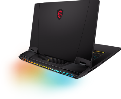 MSI Titan GT77 HX, 17.3" 4K/UHD Mini LED matt 144Hz, Intel Core i9-13980HX, 64 GB, 4 TB PCIe SSD, GeForce RTX4080, WiFi 6E, bakbelyst RGB-tangentbord, Win11 Pro